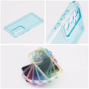 Чехол для Samsung S26 ULTRA Matrix Clear мятный