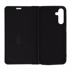 Wonder Frame anglies dėklas telefonui Samsung Galaxy M15 5G juodas