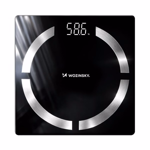 Wozinsky WIWL-30 išmaniosios Bluetooth vonios svarstyklės - juoda