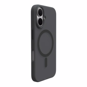 Puro Daylight MagSafe silikoninis dėklas telefonui iPhone 16 Plus - juodas