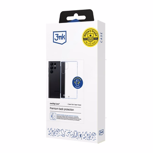 3mk Just20g Skaidrus dėklas Samsung Galaxy S22 Ultra 5G - skaidrus