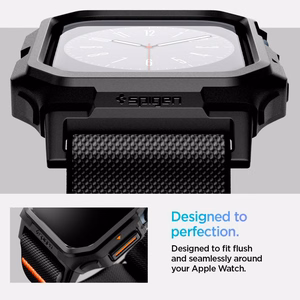 Dirželis SPIGEN LITE FIT ”PRO” APPLE WATCH 10 (42 MM) matinis juodas