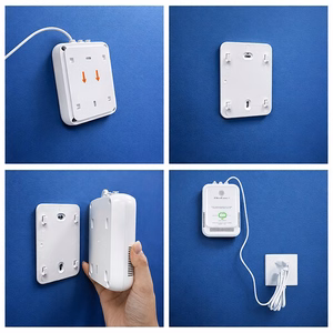 Qoltec 52651 gamtinių dujų nuotėkio daviklis | CH4 detektorius | NG | Tuya | Wi-Fi | 85dB signalizacija | LED