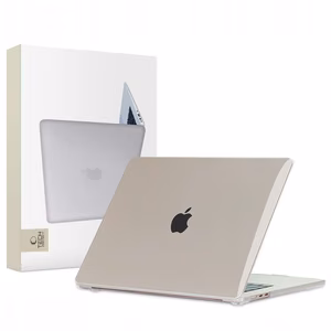 Tech-Protect SmartShell dėklas MacBook Air 15" M2 / M3 / 2023-2024 - skaidrus