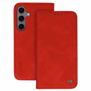 Wonder Smart Case for Samsung Galaxy M15 5G Red