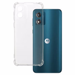 Чехол Clin Anti Shock 1,5mm для Motorola Moto E13 прозрачный