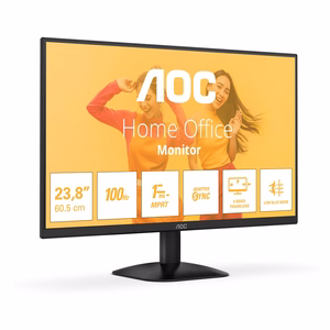 AOC B3 24B35HM2 kompiuterio monitorius 60.5 cm (23.8") 1920 x 1080 pikselių Full HD LED juodas