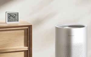 Xiaomi Smart Temperature and Humidity Monitor 3 Mini QBH4312GL – kompaktiškas temperatūros ir drėgmės matuoklis, baltas