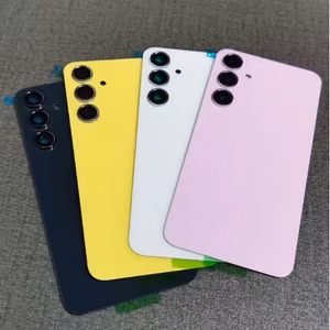 Задняя крышка для Samsung A556 A55 5G / Iceblue / (с линзой камеры) OEM
