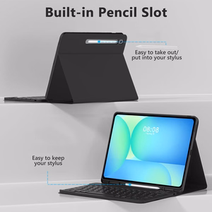 Чехол Tech-Protect SC Pen + Keyboard для Samsung Galaxy Tab S10 FE+ 13.1 X620 / X626B - чёрный