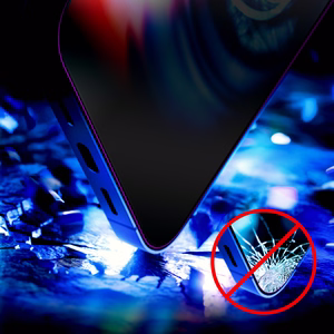 3mk HardGlass Max Privacy 9H grūdintas stiklas su privatumo filtru, skirtas iPhone Air