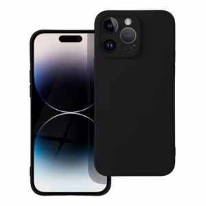Чехол для iPhone 14 Pro Max силиконовый Mag Cover совместимый с MagSafe чёрный