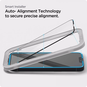 Spigen ALM Glass FC закалённое стекло для iPhone 13 / 13 Pro / 14 / 16e / 17e - чёрный 2 шт