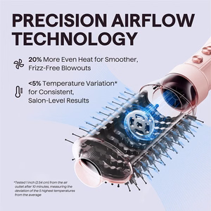Wavytalk Air Sculpt 5-in-1 plaukų formavimo prietaisas, rožinis