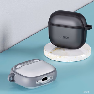 Tech-Protect Slim Hook Чехол для AirPods 4 - серый