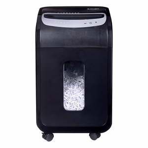 Activejet ASH-2502C dokumentų naikiklis Kryžminis 60 dB 22,8 cm Juoda, Sidabras