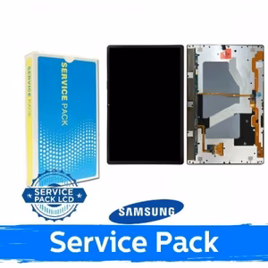 LCD Display Compatible With Samsung X910 / X916 Tab S9 Ultra Black (Service Pack)