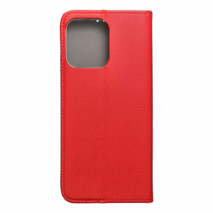 Atverčiamas dėklas Motorola G75 Smart Case Book raudonas