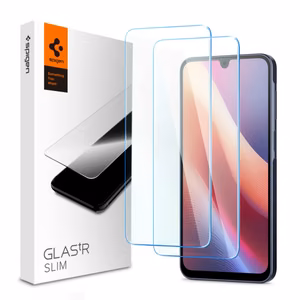 Закалённое стекло Spigen Glas.tR Slim 2 шт. для Samsung Galaxy A16 4G / 5G - прозрачное