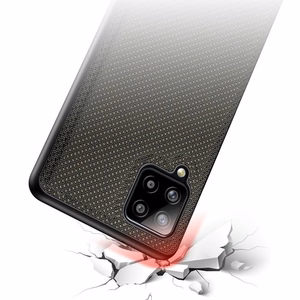 Dux Ducis Fino чехол покрытый нейлоновым материалом для Samsung Galaxy A42 5G зелёный