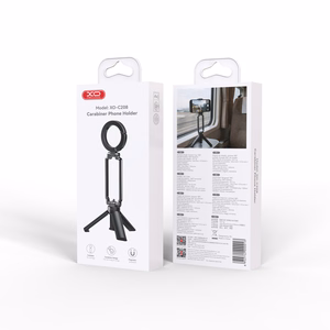 XO laikiklis-stovas trikojis C208 juodas, skirtas MagSafe