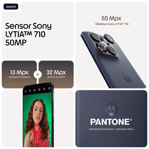 Motorola edge 70 fusion 17,2 cm (6.78") Dviguba SIM jungtis Android 16.0 5G C tipo USB 12 GB 256 GB 7000 mAh Juoda