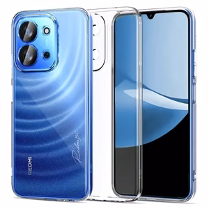 Dėklas Tech-Protect Flexair Xiaomi Redmi 15C 4G/5G/Poco C85 4G/5G skaidrus