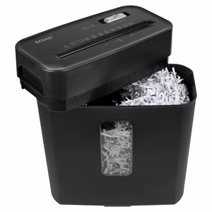Savio ND-01 dokumentų naikiklis Kryžminis 72 dB Juoda