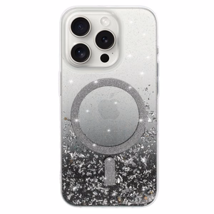 Tel Protect Moonlite Magnetinis dėklas telefonui Samsung Galaxy S24 Ultra juodas permatomas