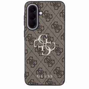 Guess dėklas Samsung Galaxy A57 (4G Big Metal Logo) rudas