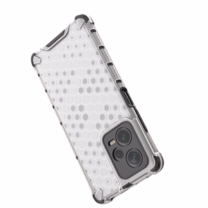 Honeycomb чехол для Xiaomi Redmi Note 12 Pro+ броневая гибридная крышка чёрный