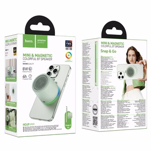 Hoco HC49 Bluetooth портативная колонка (8W 4h магнитный) зеленый