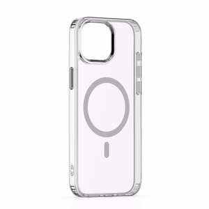 Etteri Spalvotas Magnetinis dėklas telefonui iPhone 15 6,1" pilkas