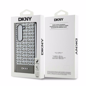 DKNY Repeat Pattern Bottom Stripe Чехол для Samsung Galaxy Z Fold 6 - коричневый