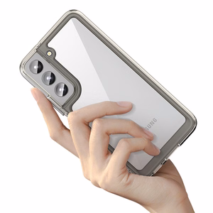 Outer Space Case для Samsung Galaxy S23 чехол с гибкой рамкой синий
