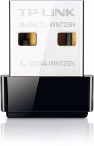 TP-LINK Wi-Fi adapteris 150 Mbps TL-WN725N
