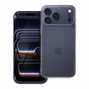 Case for iPhone 17 Pro Max / 18 Pro Max (low camera edge) Clear Case 2 mm transparent
