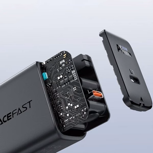 Įkroviklis Acefast A1 PD20W USB-C juodas
