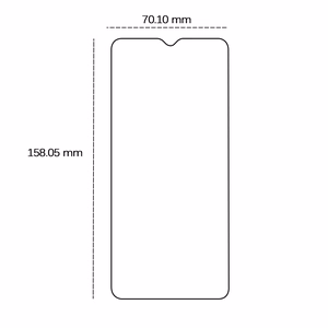 Grūdintas stiklas 2,5D Motorola Moto G10 / G10 Power / G30 / G50 5G