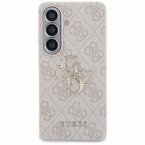 Guess 4G Big Metal Logo чехол для Samsung Galaxy S26 розовый