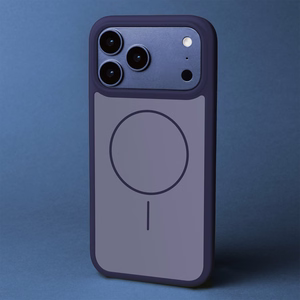 Frame Thin Mag dėklas for iPhone 17 Air 6,6" tamsiai mėlynas