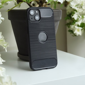 Paprastas juodas dėklas telefonui Huawei P30 Pro