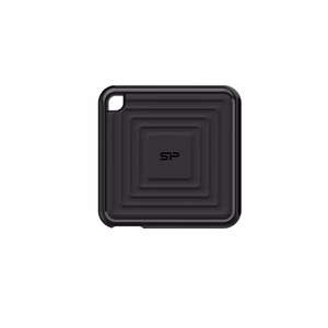Silicon Power PC60 Portable SSD 1 TB USB A tipo jungties adapteris į USB C tipo jungtį 3.2 Gen 1 (3.1 Gen 1) Juoda
