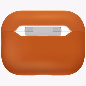 Силиконовый чехол Uniq Lino для AirPods Pro 3 (оранжевый)