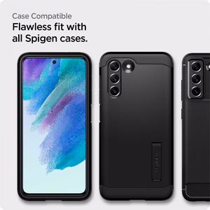 Spigen ALM Glas.tR grūdintas stiklas Samsung Galaxy S21 FE - 2 vnt.