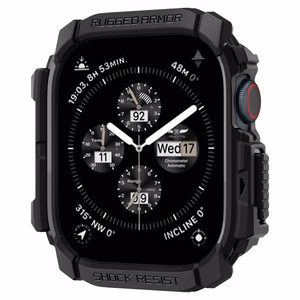 Spigen Rugged Armor dėklas Apple Watch 10 (42mm) - juodas