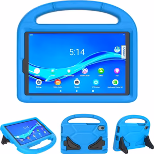 Dėklas Shockproof Kids Samsung X200/X205 Tab A8 10.5 2021 tamsiai mėlynas