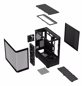 ASUS PRIME AP304 TG ARGB, черный