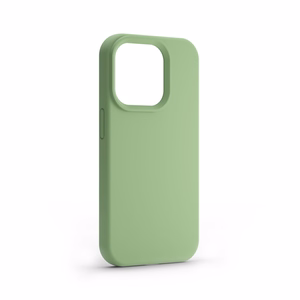 Etteri silikoninis dėklas telefonui iPhone 15 6,1" šviesiai žalias