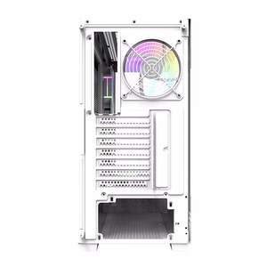Kompiuterio korpusas Darkflash DS900 (baltas) su 7 ARGB ventiliatoriais